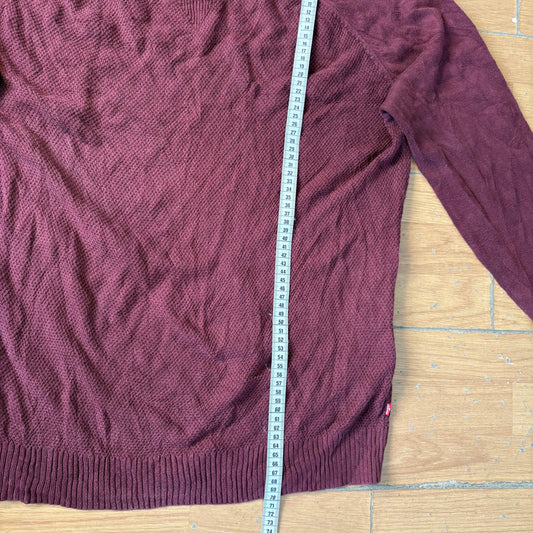 Pull en maille bordeaux - Levi’s - Taille L