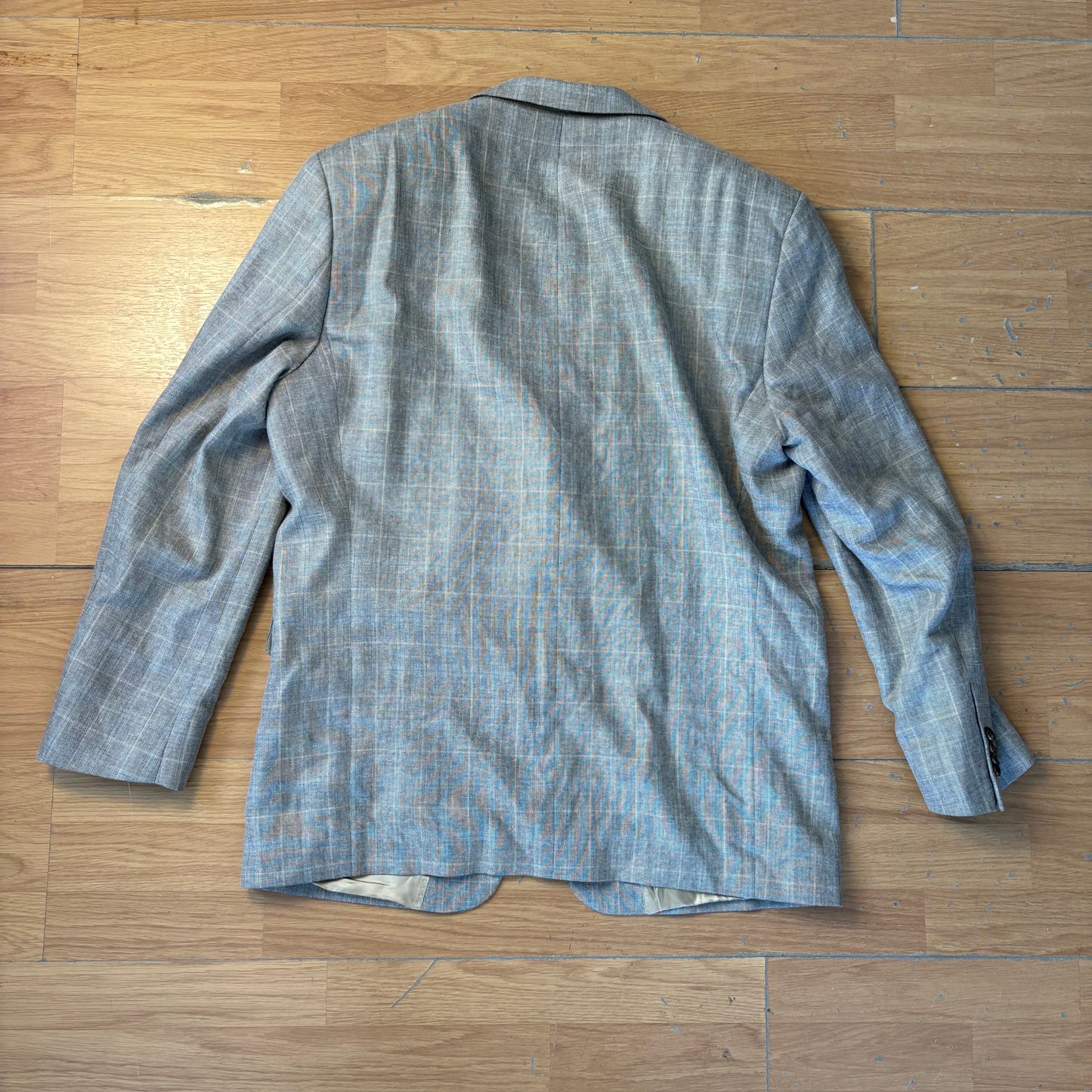 Blazer gris à carreaux - Paul R. Smith - Taille 52