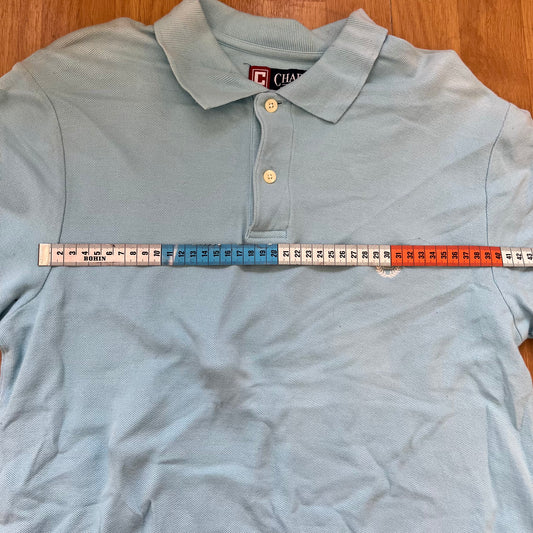 Polo Chaps bleu clair – Taille S