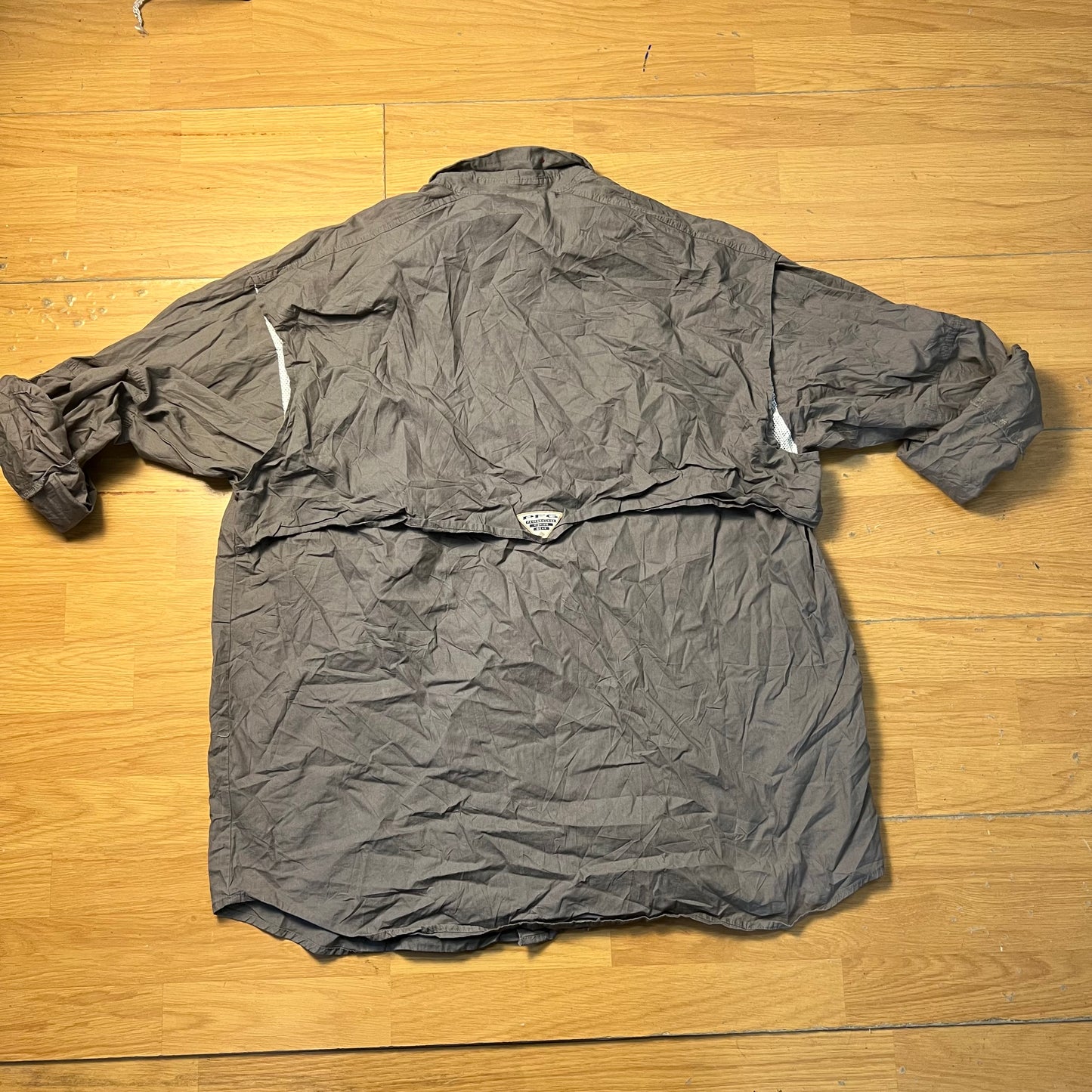 Chemise manches longues khaki - Columbia - Taille L