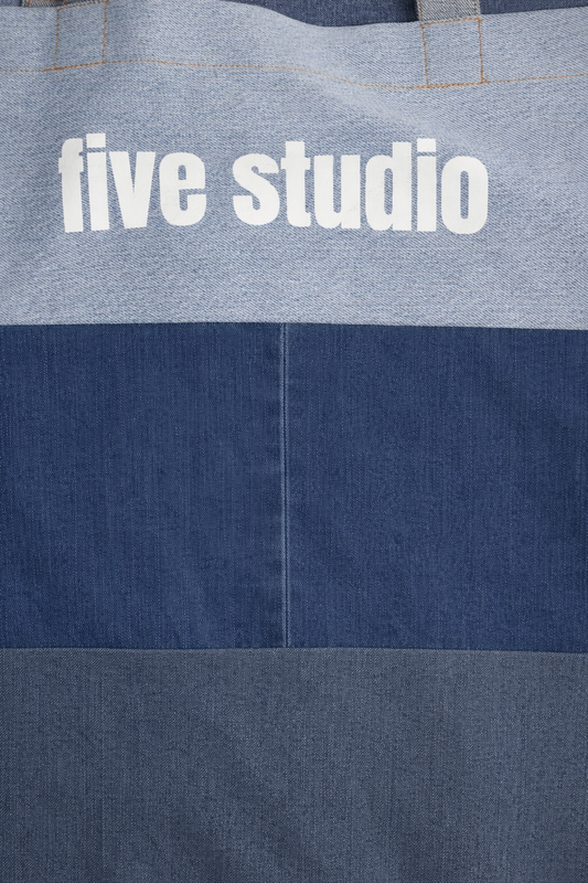 Tote Bag Denim Five Studio – By BÉATRICE