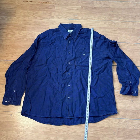 Chemise Lacoste – Taille XL – Bleu foncé