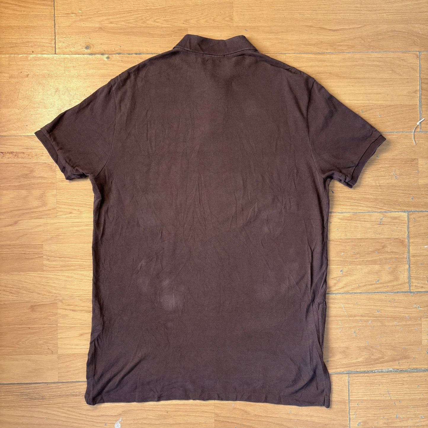 Polo marron - Ralph Lauren - Taille L