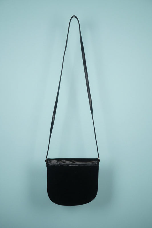Petit Sac Noir Brillant - by PR MEC