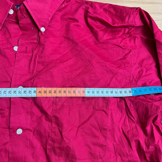 Chemise Chaps rouge – Taille XL