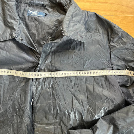 Trench Ralph Lauren noir long – Taille XL