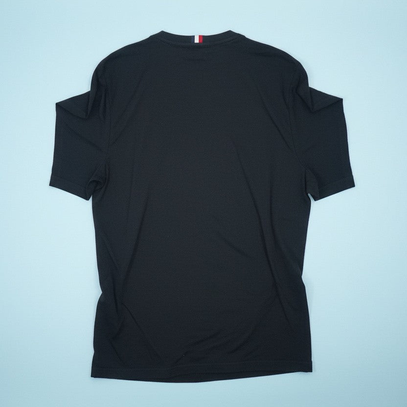 T-shirt bleu marine logo tricolore – BY PRMEC