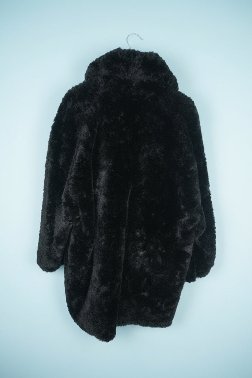 Manteau Long Fausse Fourrure - by PRMEC