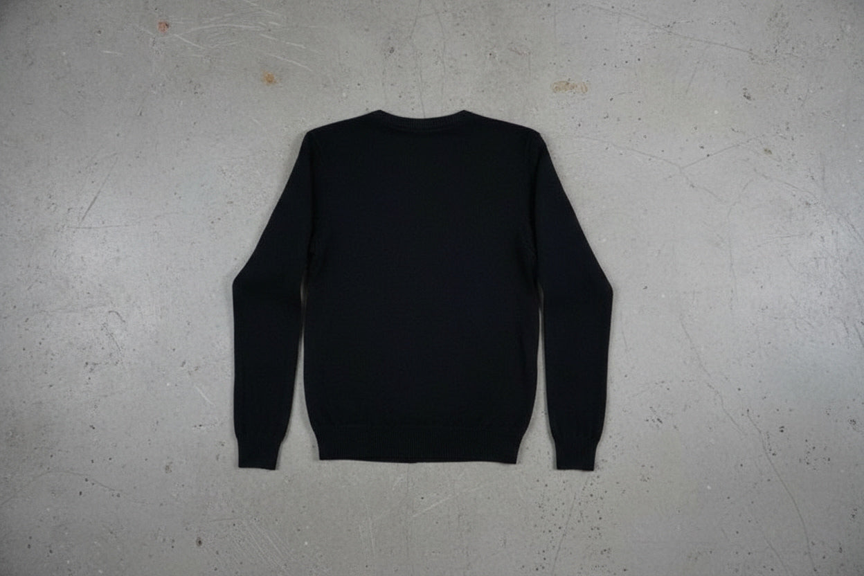 Pull bleu foncé classique