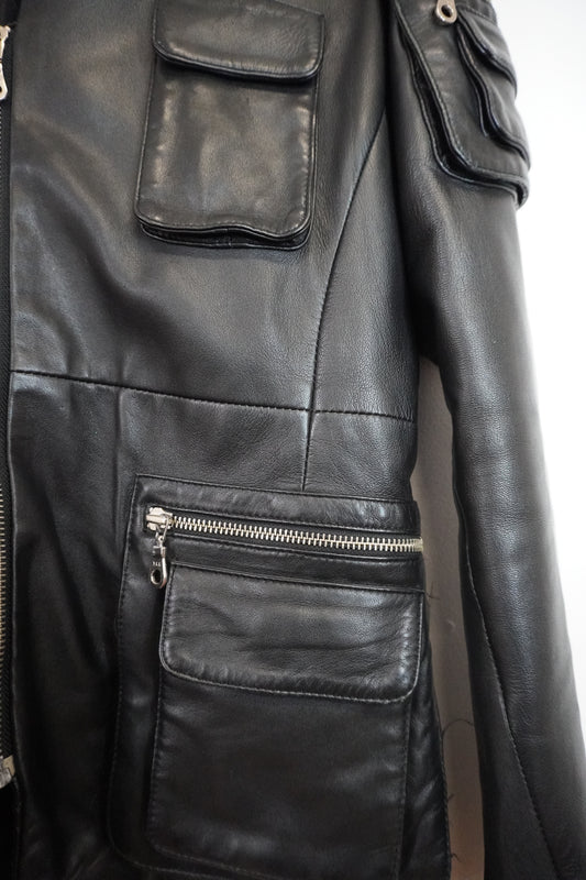 Urban Edge Leather Jacket – by BEATRICE