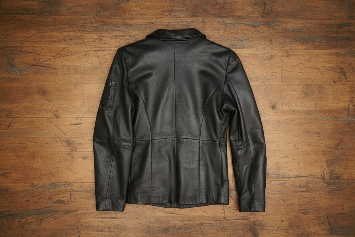Urban Edge Leather Jacket – by BEATRICE