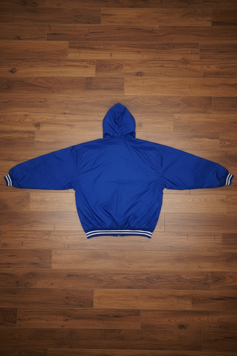 Bomber Bleu à Quart de Zip - By SS.CARMEN - Taille L