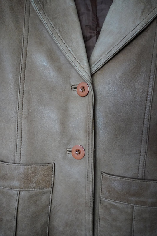 Veste En Cuir - by PLAN.BEE