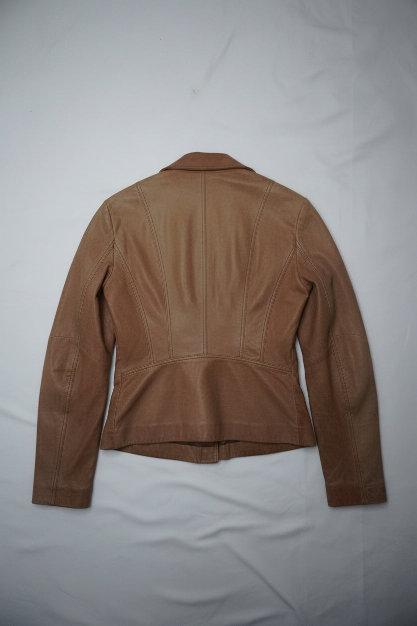 Veste En Cuir - by PLAN.BEE