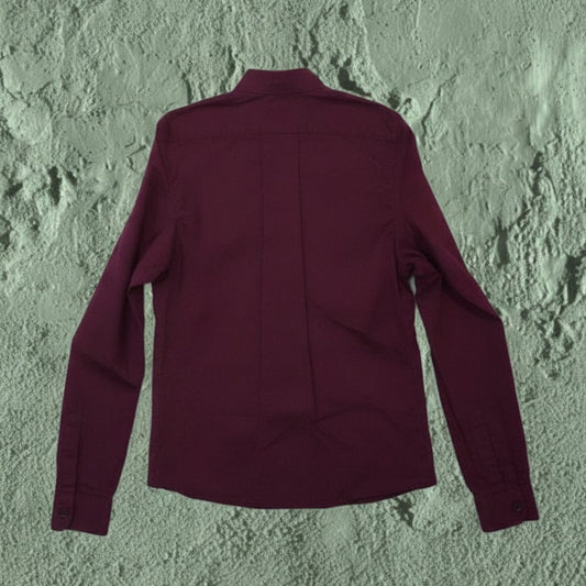 Chemise Slim Marron – by YANNIS KINGSTON