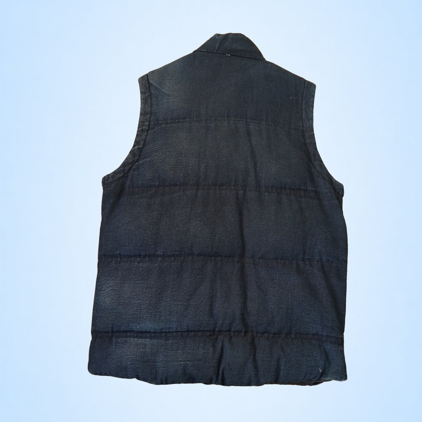 Veste sans manches doudoune en jean Zara By PRMEC