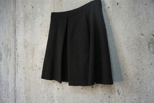 Jupe plissée noire mini – taille S