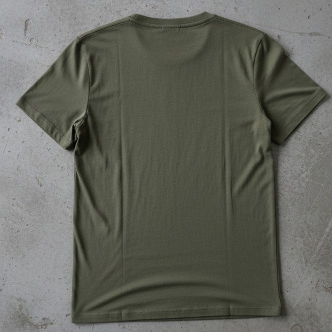 T-shirt vert foncé G-RAW – taille XL