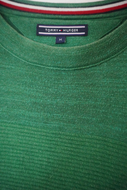 Pull vert Tommy Hilfiger – Taille – M