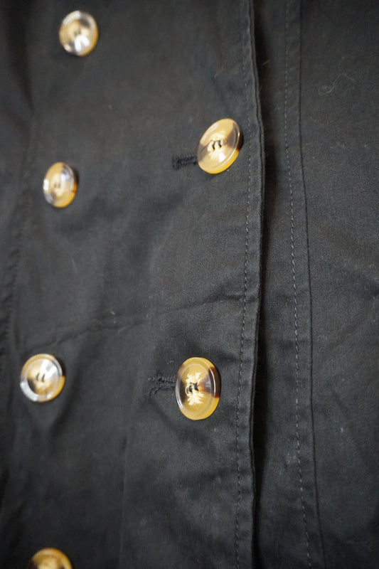 Midnight Chic Trench Coat – by MANDY CHERIE