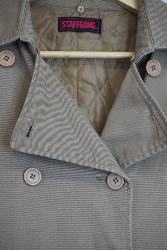 Classic Belted Trench Coat – by BEATRICE