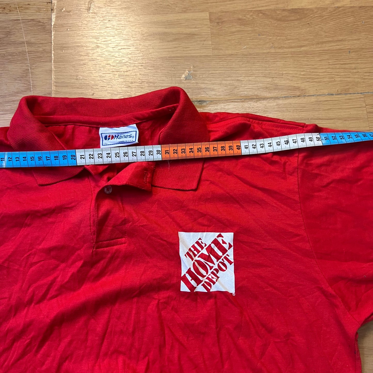 Polo rouge - The Home Depot - Taille XL
