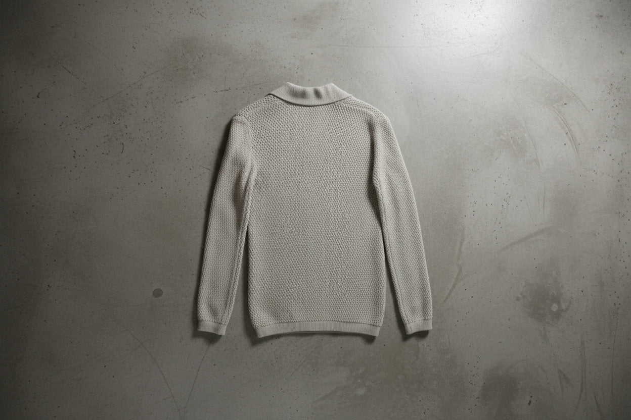 Cardigan gris clair