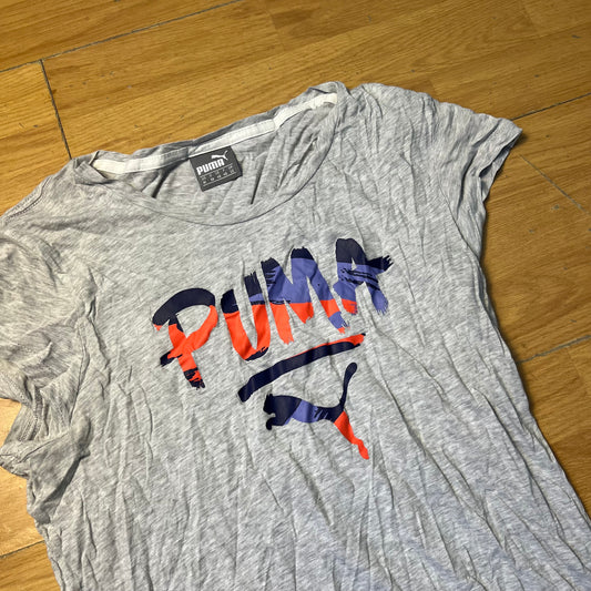 T-shirt gris - Puma (femme) - Taille M
