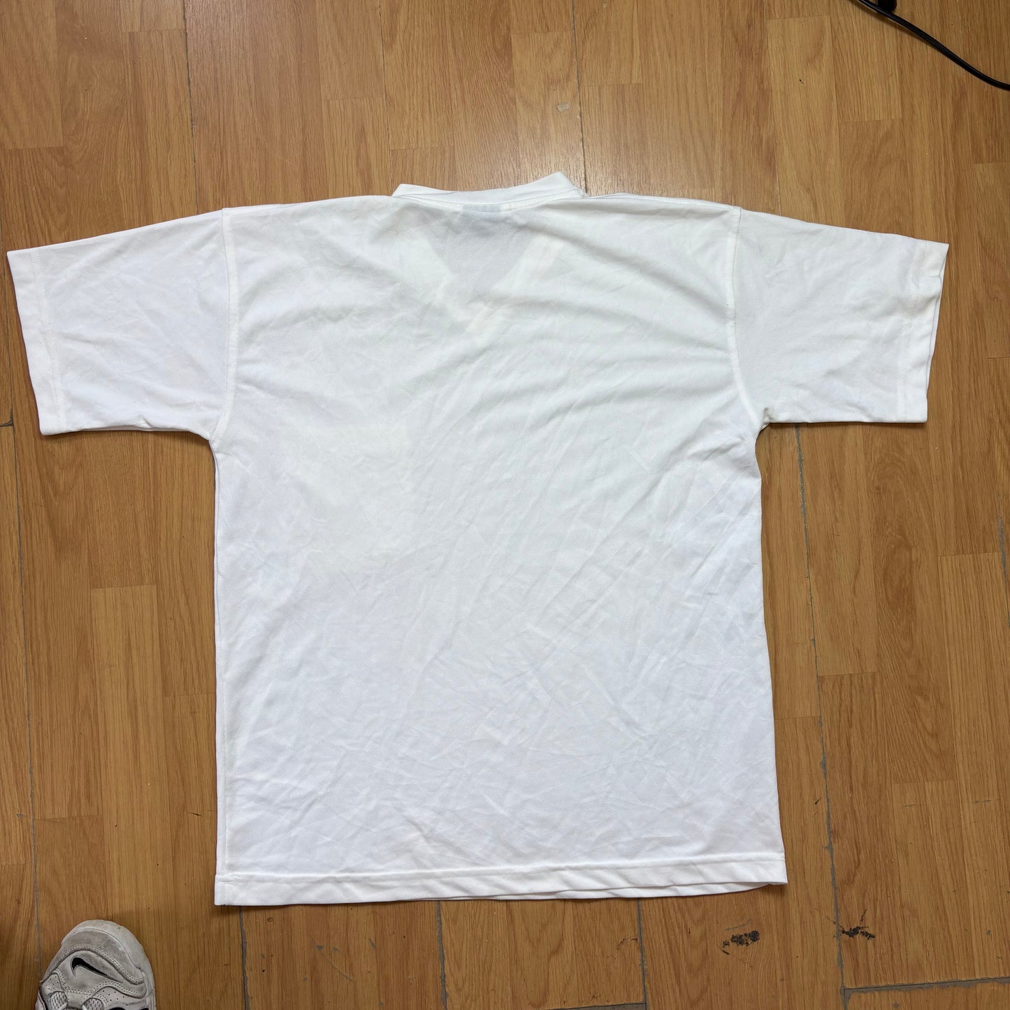 T-shirt blanc col V - Hugo Boss - Taille M