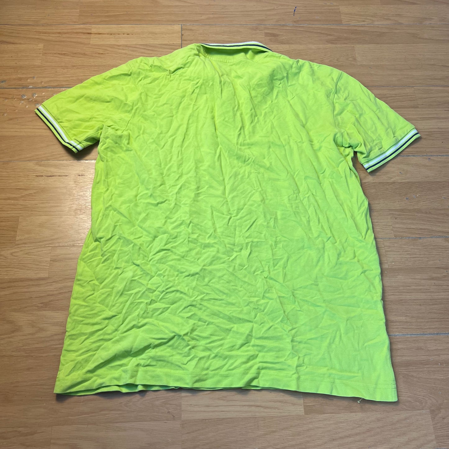 Polo vert fluo - Kappa - Taille XXL