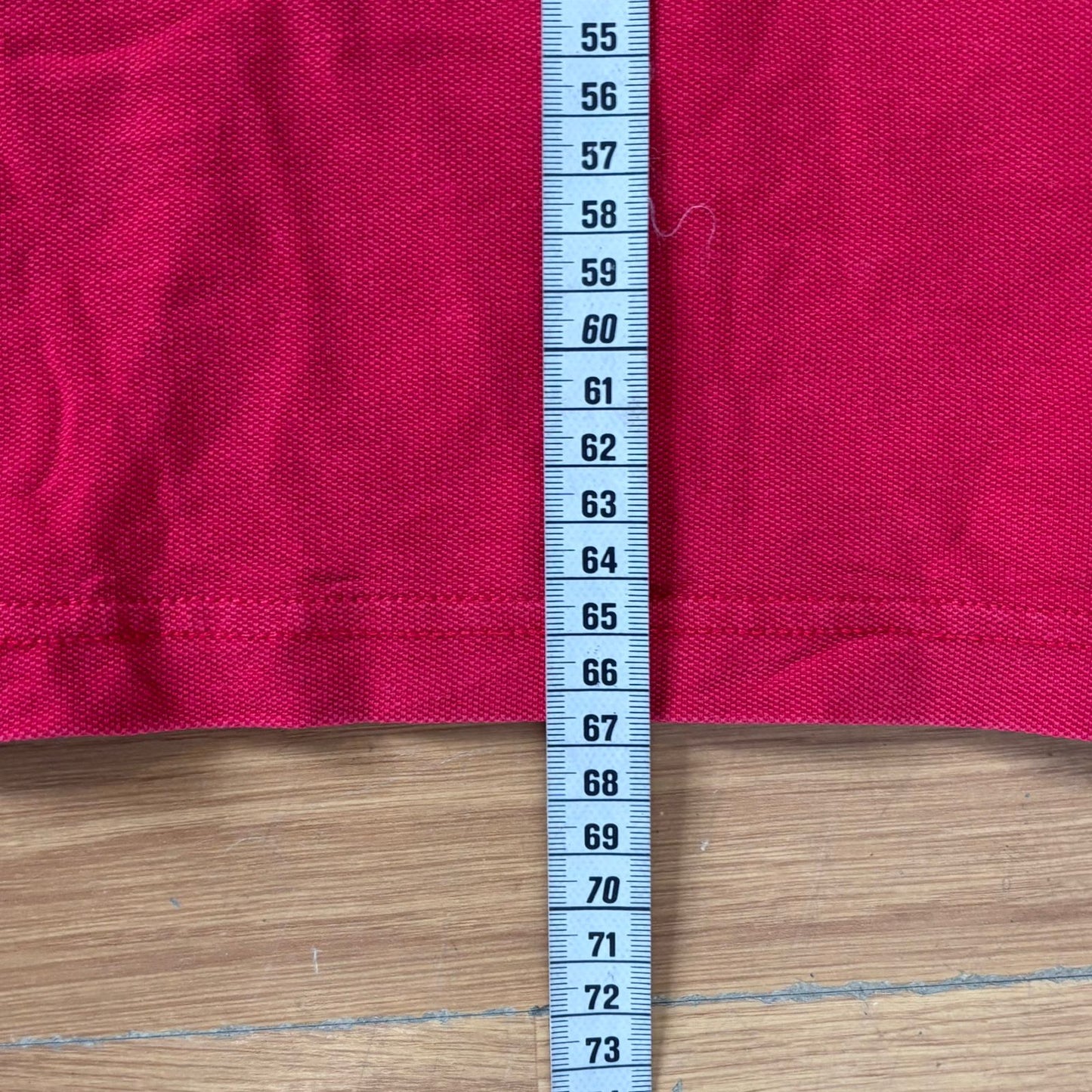 Polo Napapijri – Taille M (coton, rouge)