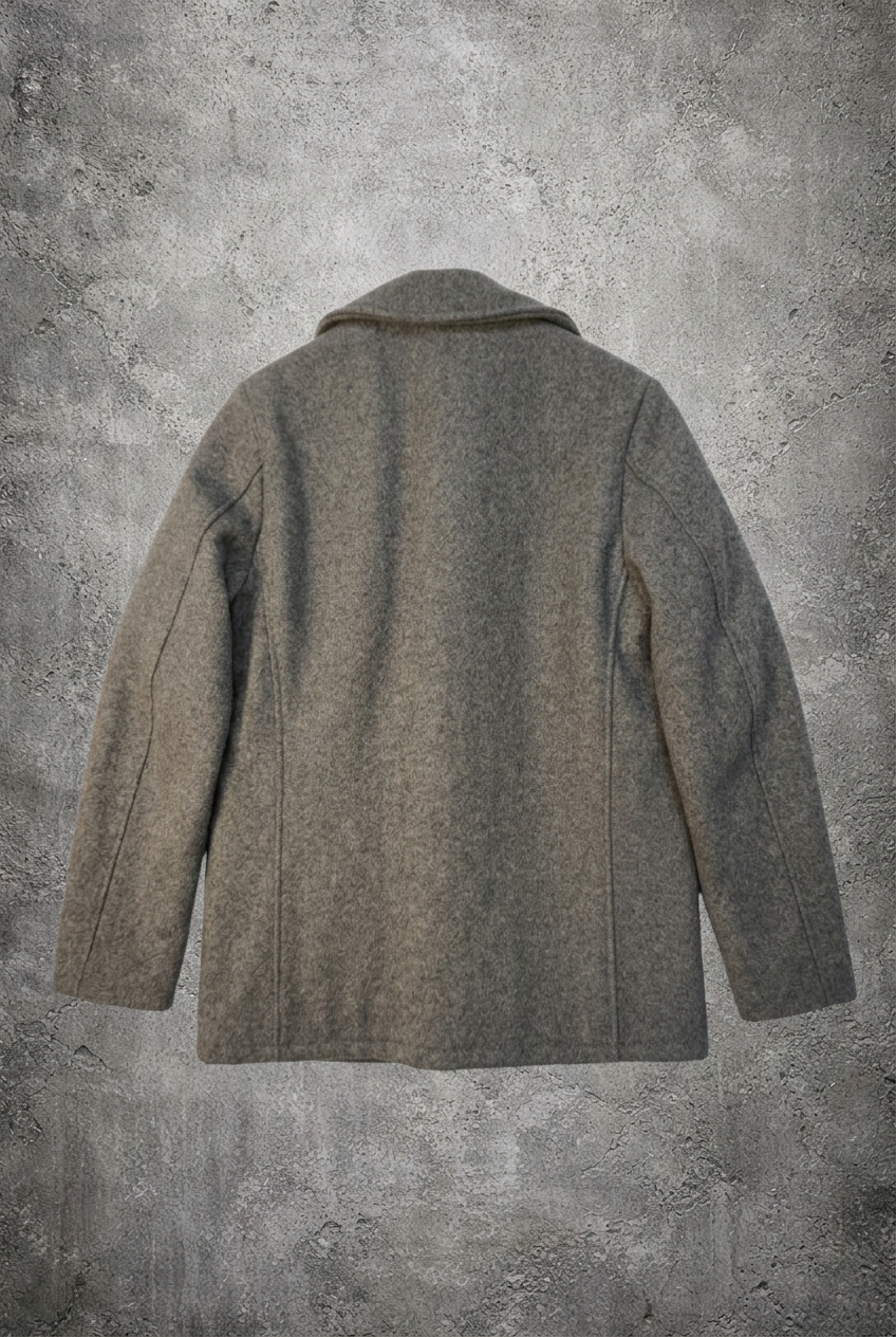 Veste laine gris clair US 740N Pea Jacket – Taille – L