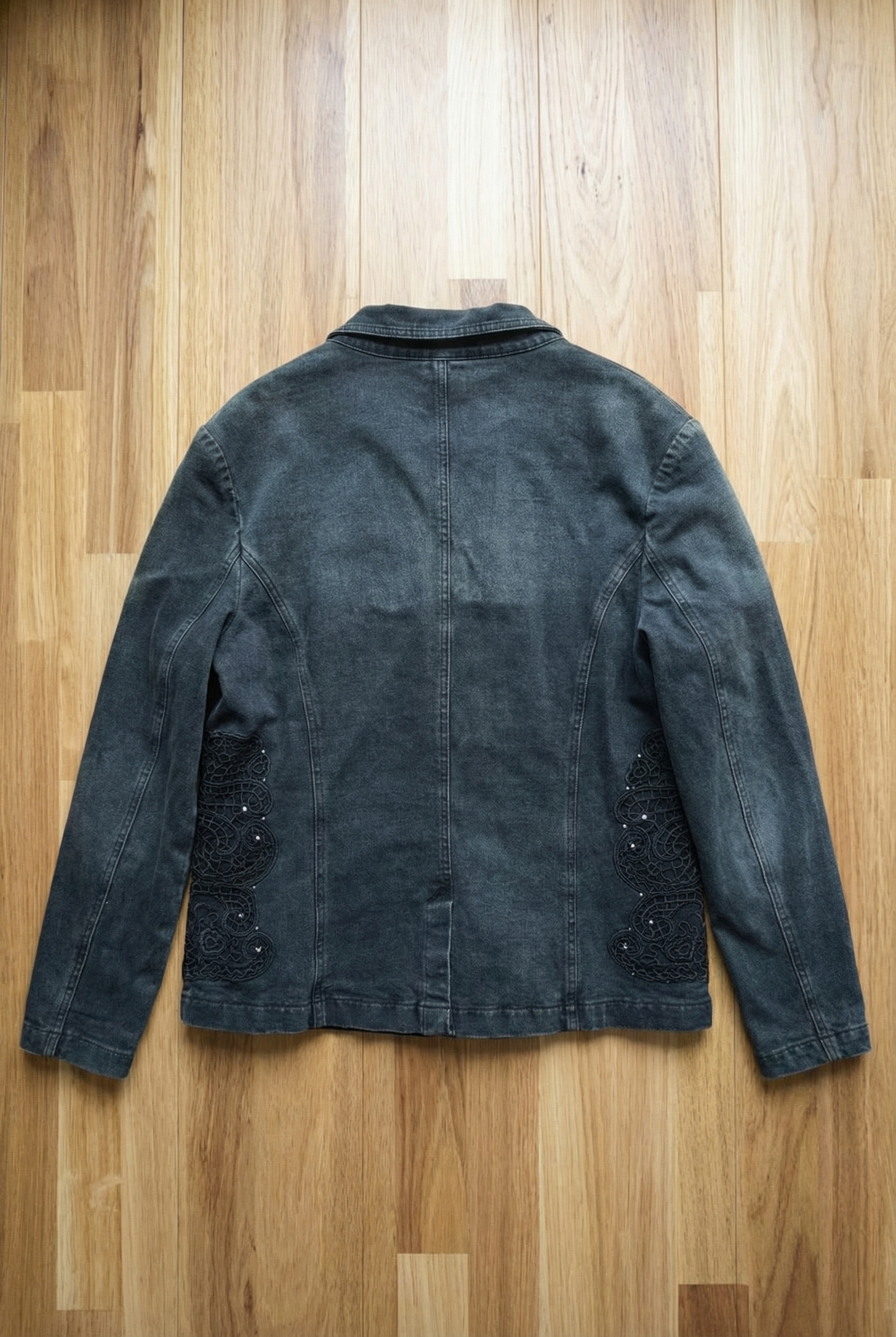 Veste En Jean - Noir - by BÉATRICE - Taille : 4XL