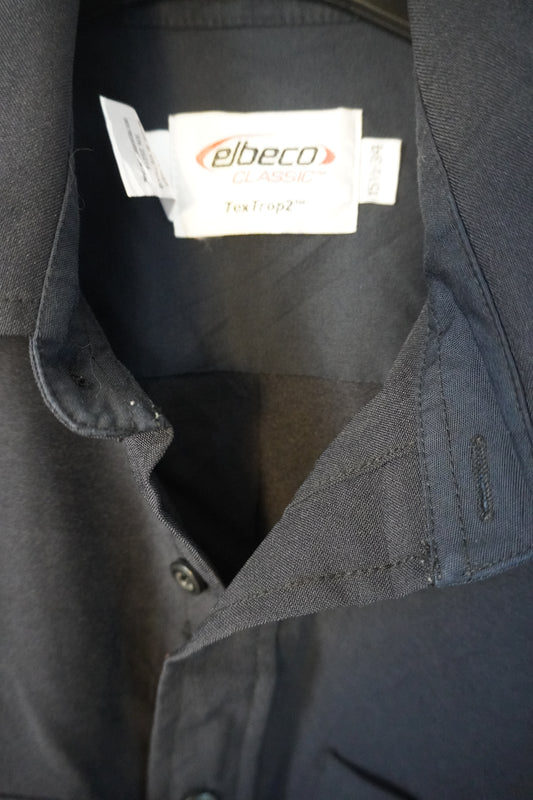 Chemise bleu marine – by Béatrice