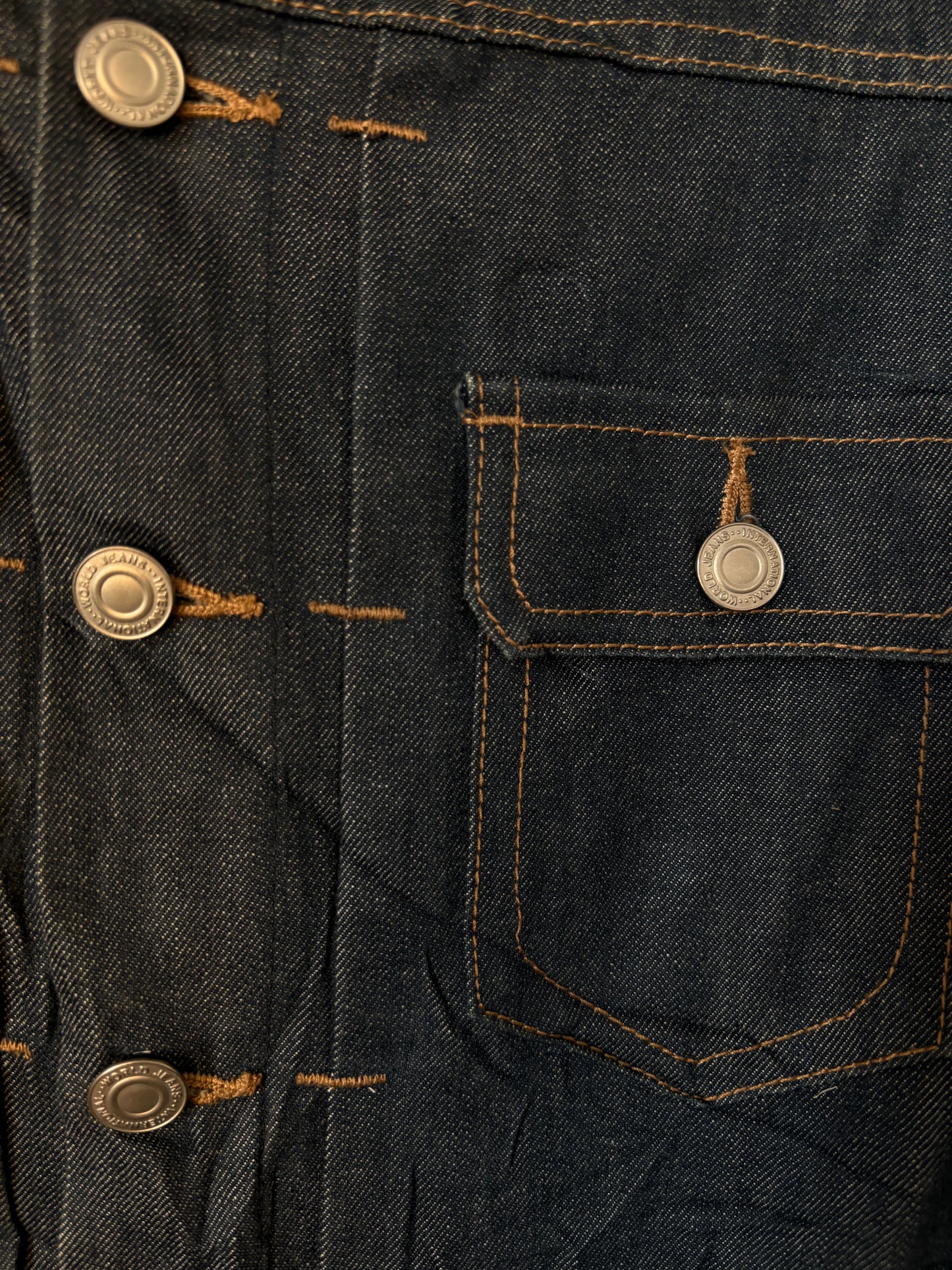 Veste en denim bleu foncé - by DARCY - Taille 38