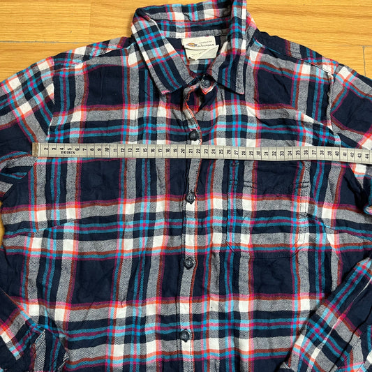 Chemise flanelle Dickies à carreaux multicolores – Taille M