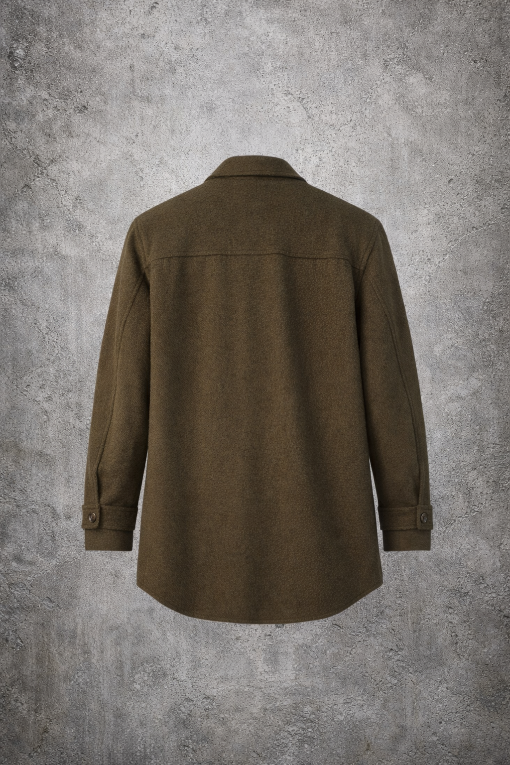 Veste imitation laine marron NWITH – Taille – L (oversized)