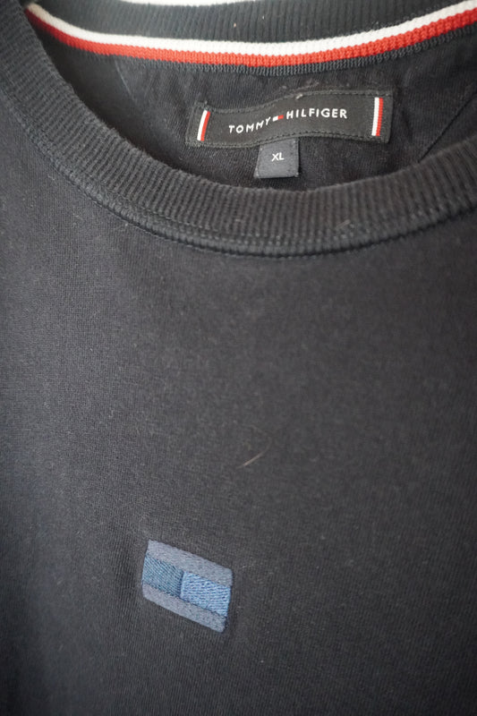 T-shirt noir Tommy Hilfiger – Taille – XL