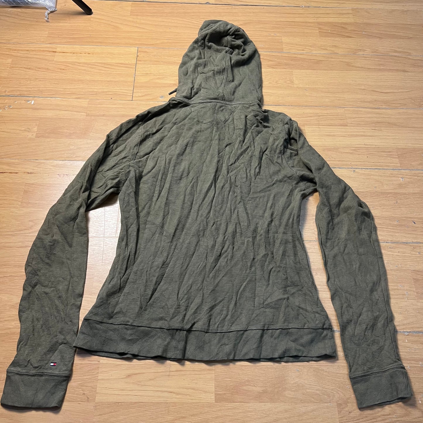 Sweat à capuche vert - Tommy Hilfiger - Taille M