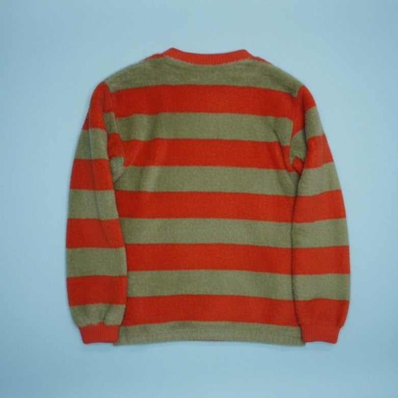 Cardigan orange et vert clair – BY PRMEC