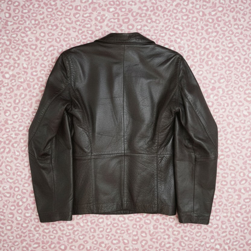 Veste Effet Cuir - by SARLOTTE - Taille : S