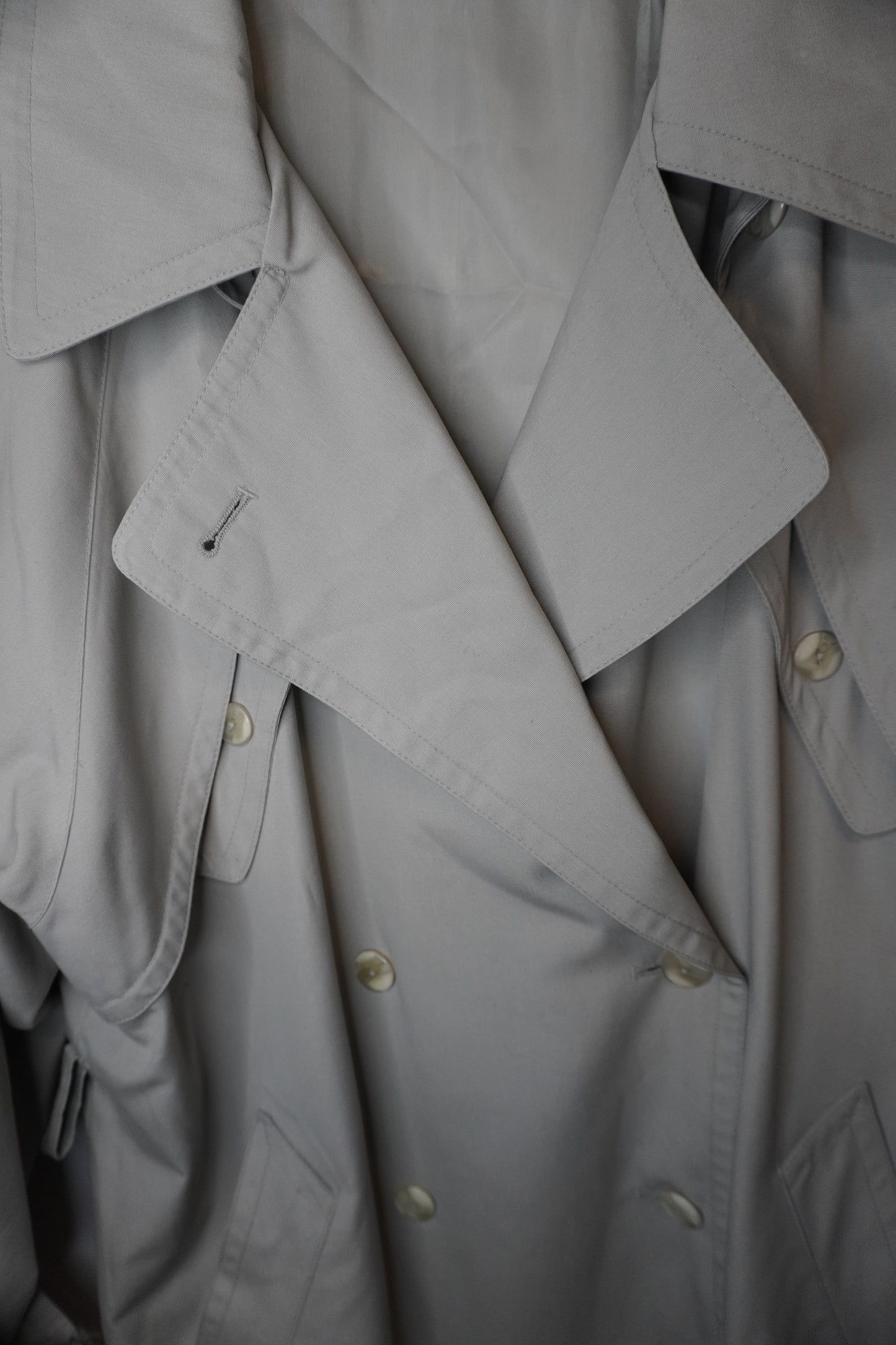 Trench-Coat gris clair - by FABSO - Taille : L