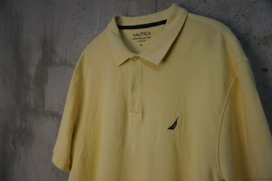Polo jaune beurre – taille XL