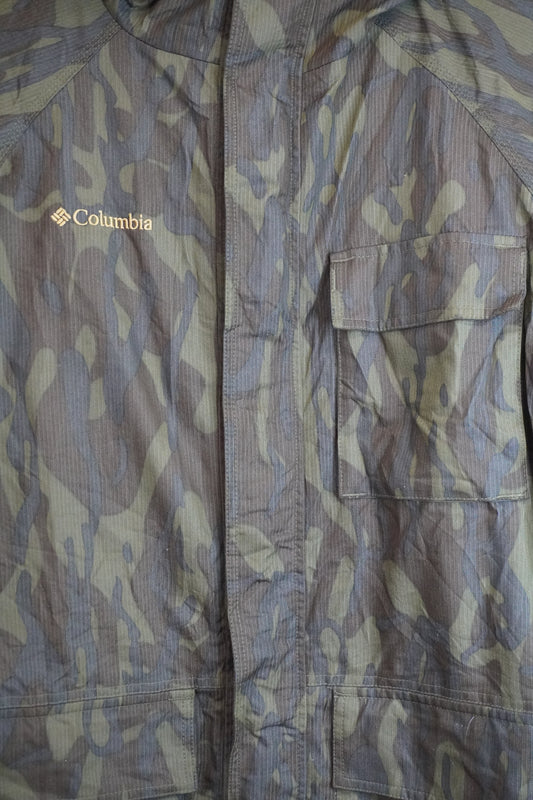 Camouflage Waterproof Long Jacket – by BEATRICE