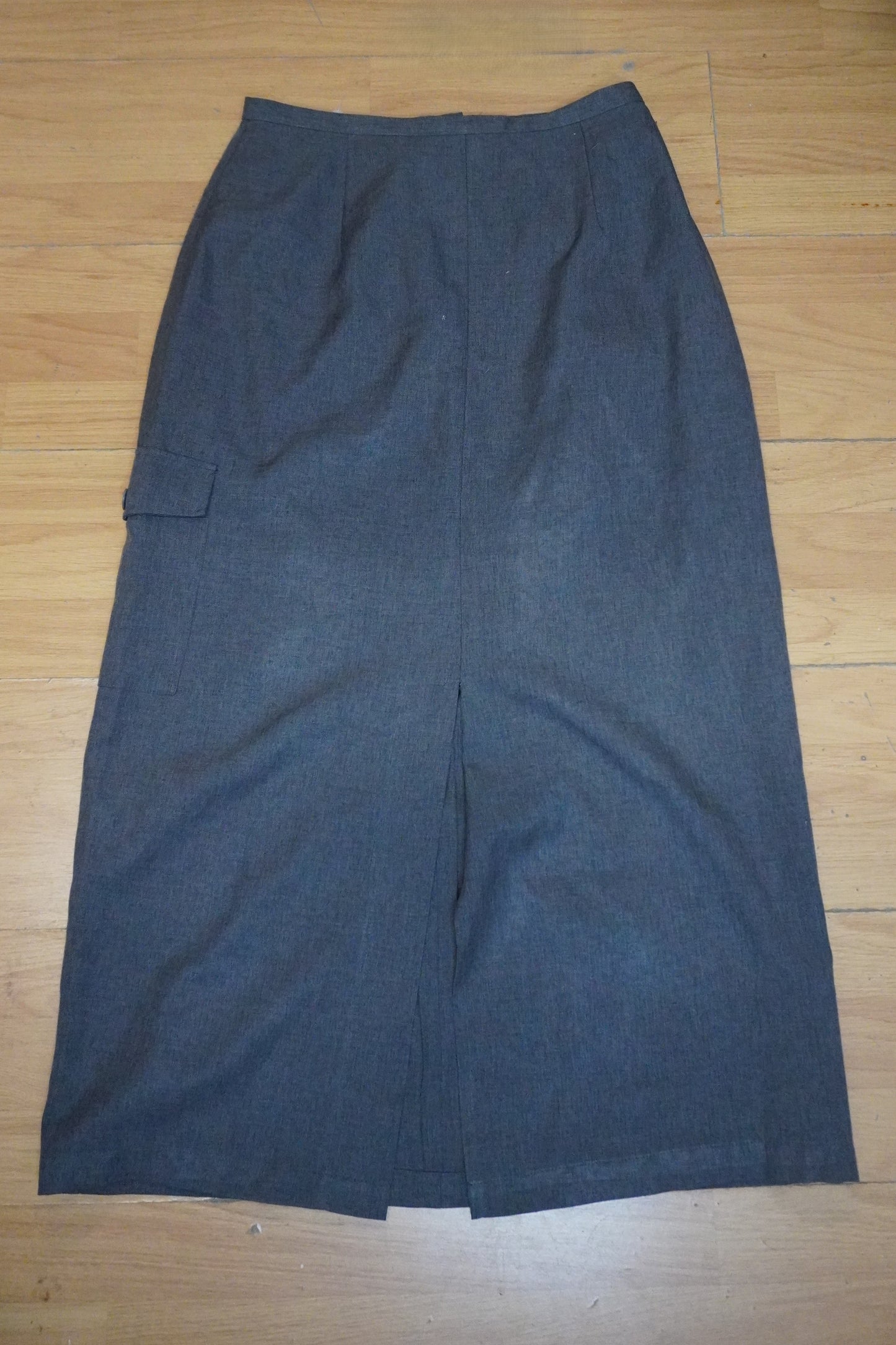 Jupe Longue Tailleur - Grise - by BÉATRICE - Taille : 40