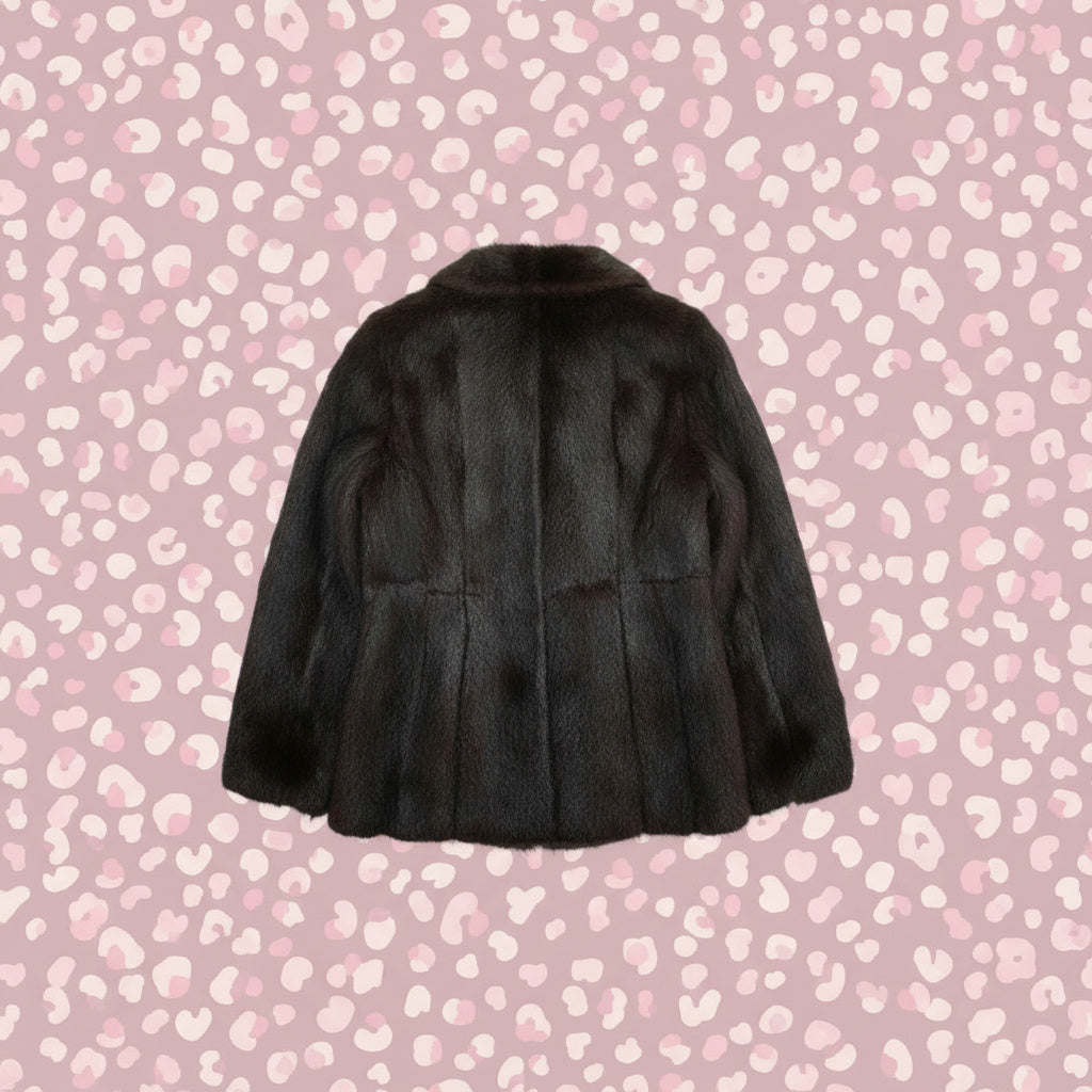 Veste en Fourrure Vintage - by SARLOTTE - Taille : L