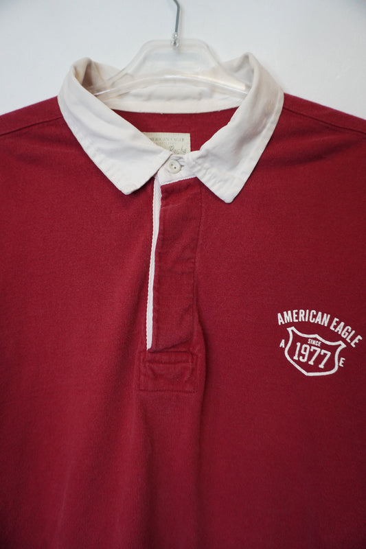 Vintage American Eagle Rugby Polo - by SS.CARMEN