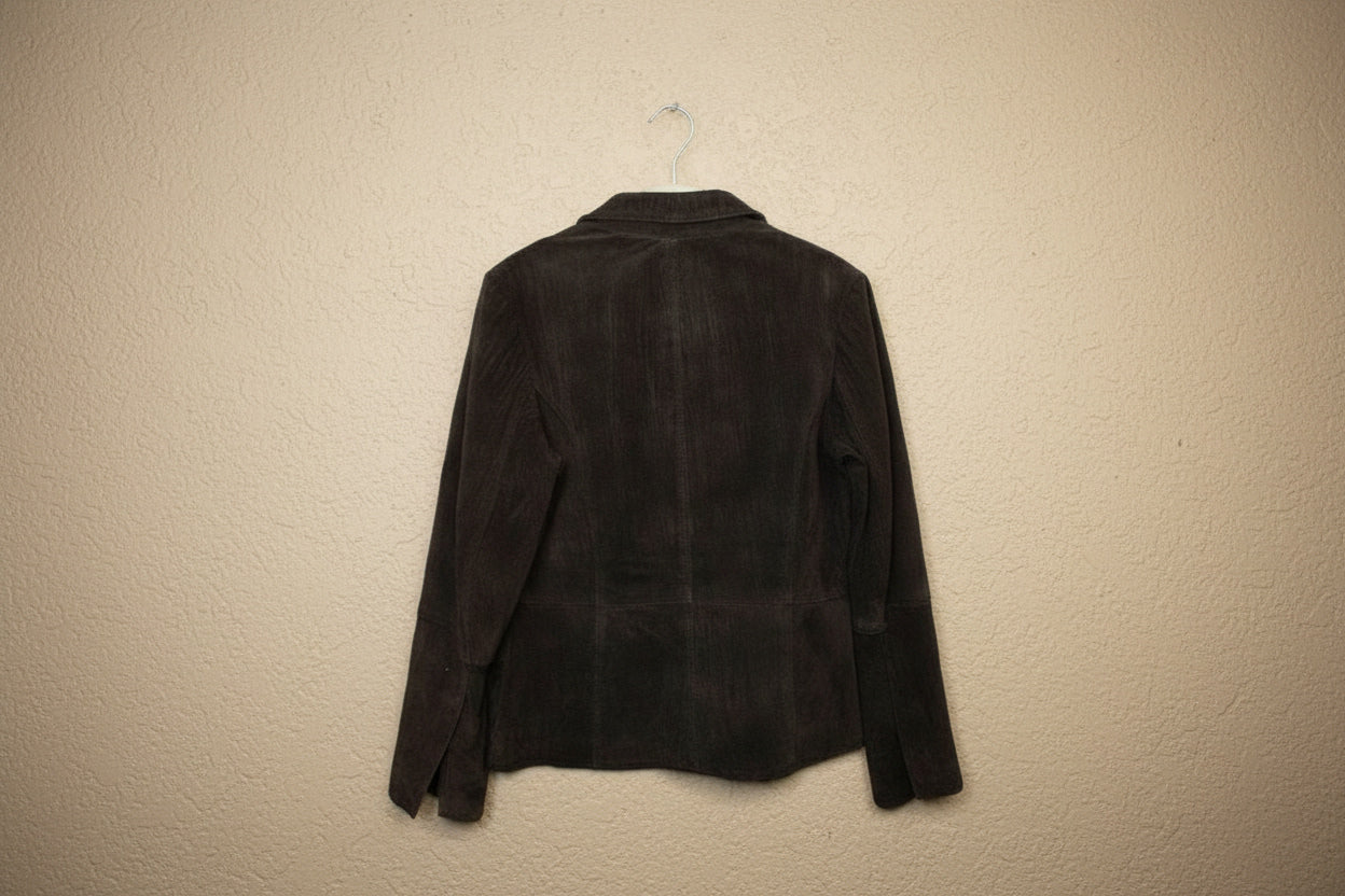 Veste En Cuir Véritable - by KER