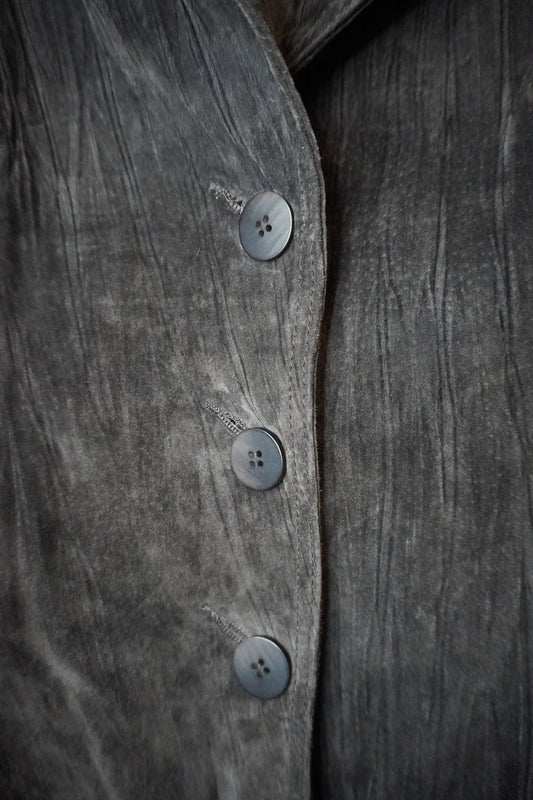 Veste En Cuir Véritable - by KER