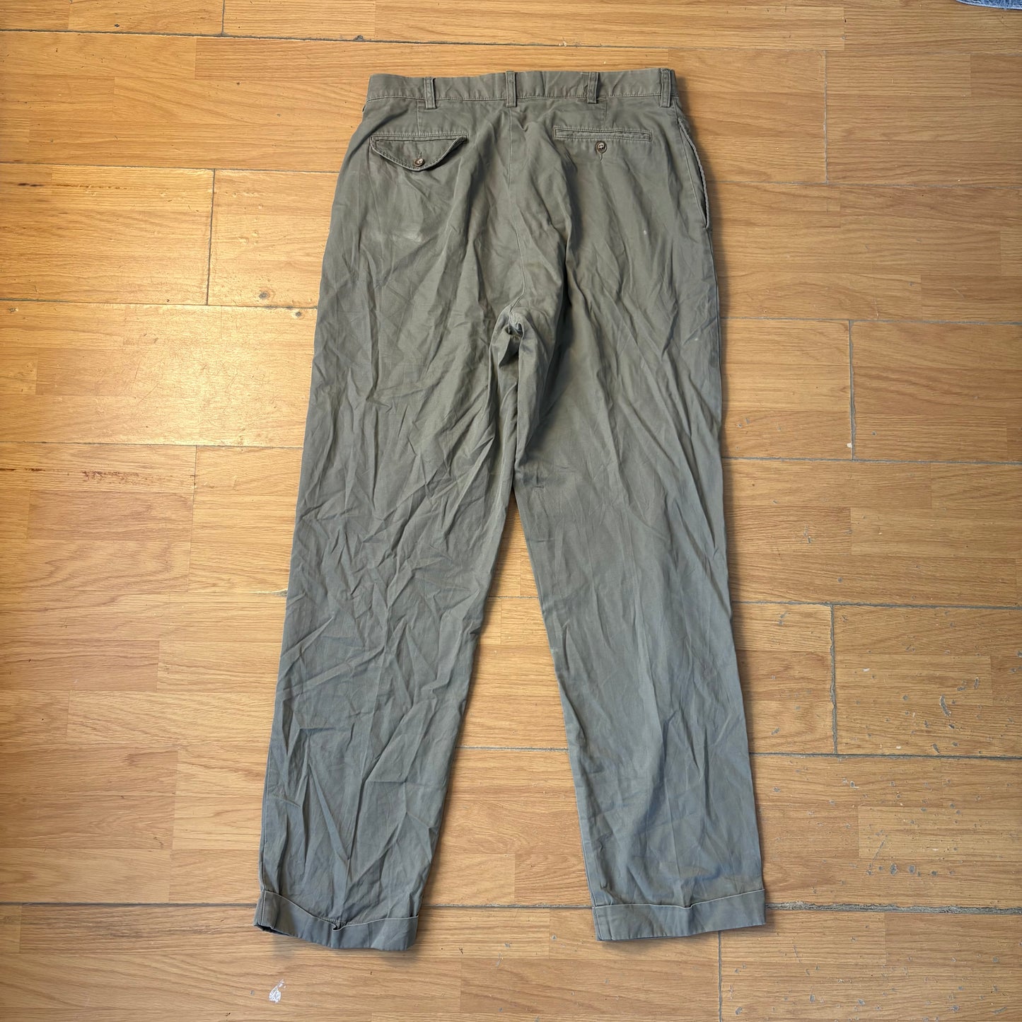Pantalon chino vert - Polo by Ralph Lauren - Taille 34/34